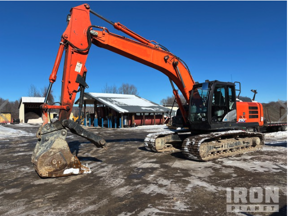 Hitachi ZX210LC6 Excavators transport quote to Monroe, ME